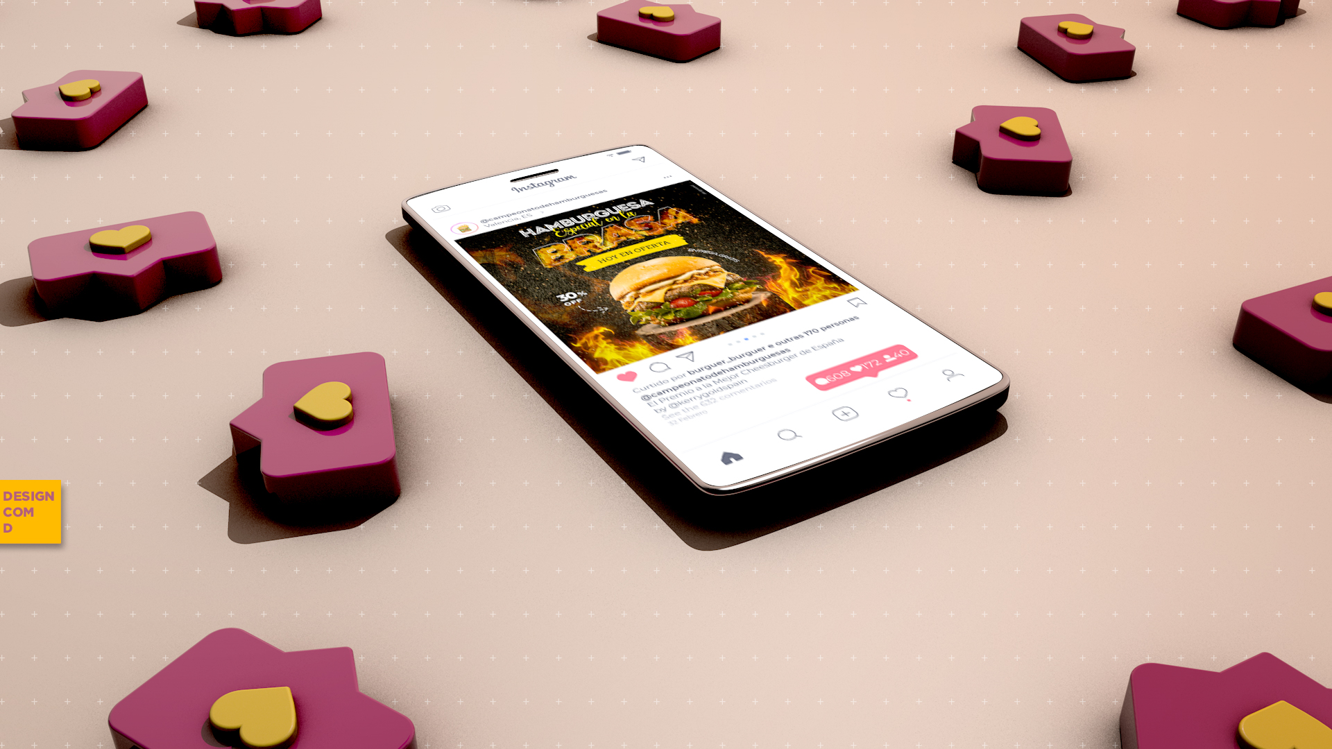 social media project food